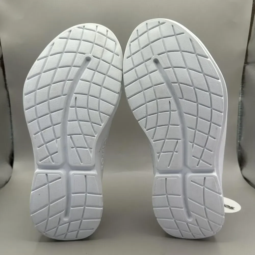 OOFOS OOmg Low Mesh Shoes Mens Size 10.5 Navy Blue Recovery Slip On Comfort